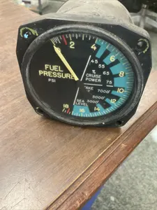 Beechcraft Bonanza Fuel Pressure Indicator P/N 35-380021